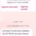 Phishing UniCredit: la nuova truffa via SMS che svuota i conti
